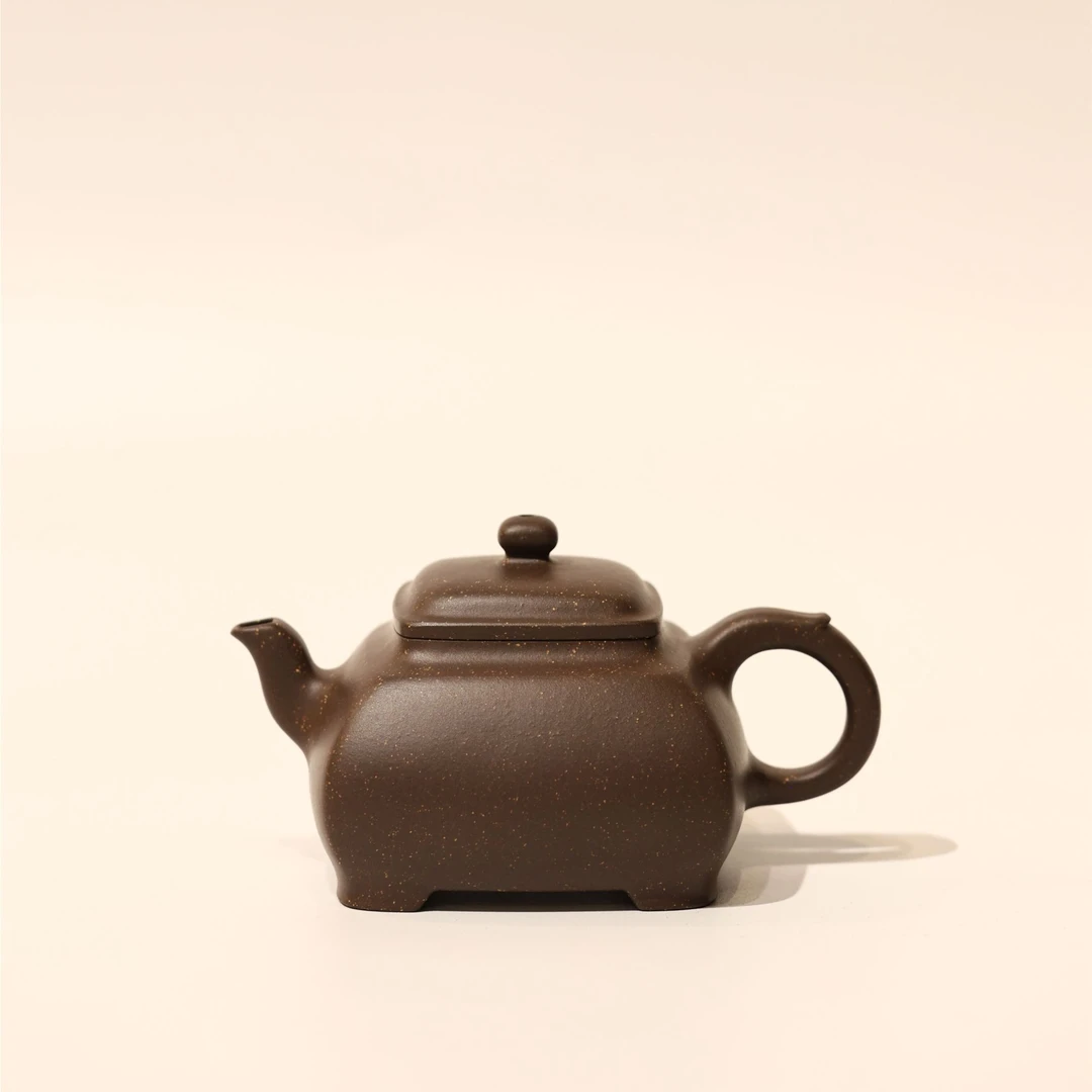 单鹏【方炉】孙茂琦弟子  紫泥高温烧制 砂感十足 200cc