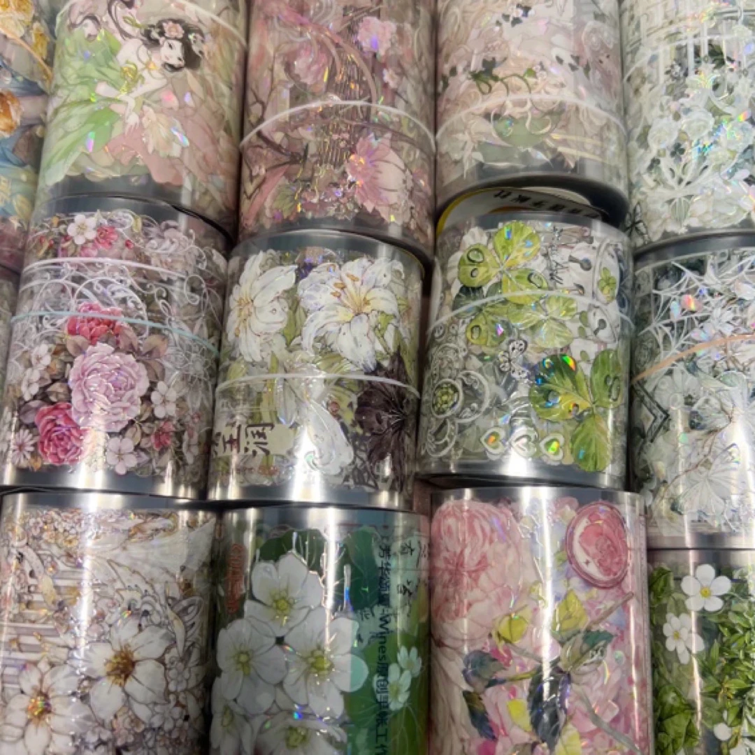 【补款链接】流麻咕卡手帐胶带PET开框公主请下单小花家手帐胶带