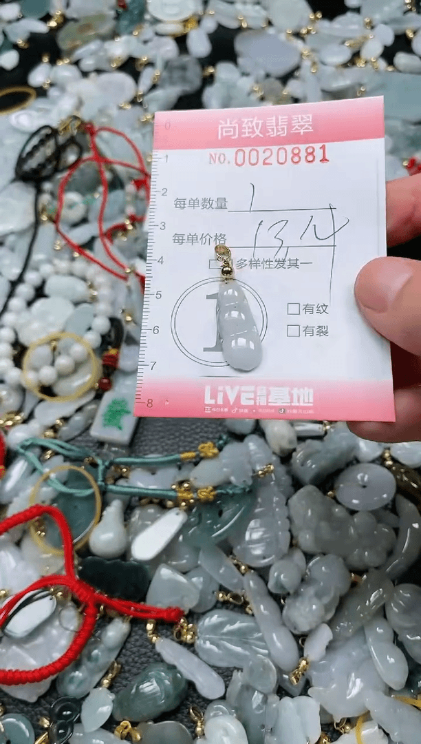 【闪购商品】翡翠颈饰未镶嵌闪购0020881