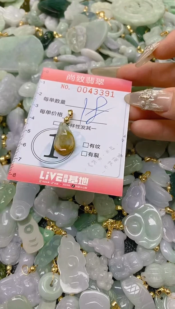 【闪购商品】翡翠颈饰未镶嵌闪购0043391