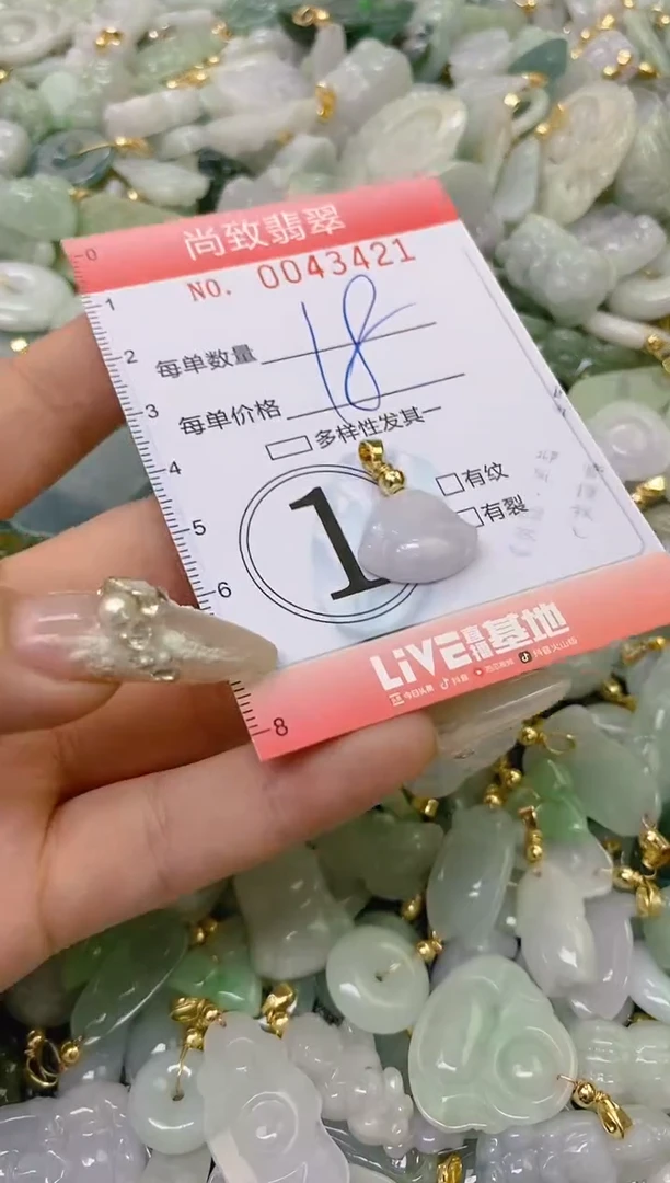 【闪购商品】翡翠颈饰未镶嵌闪购0043421