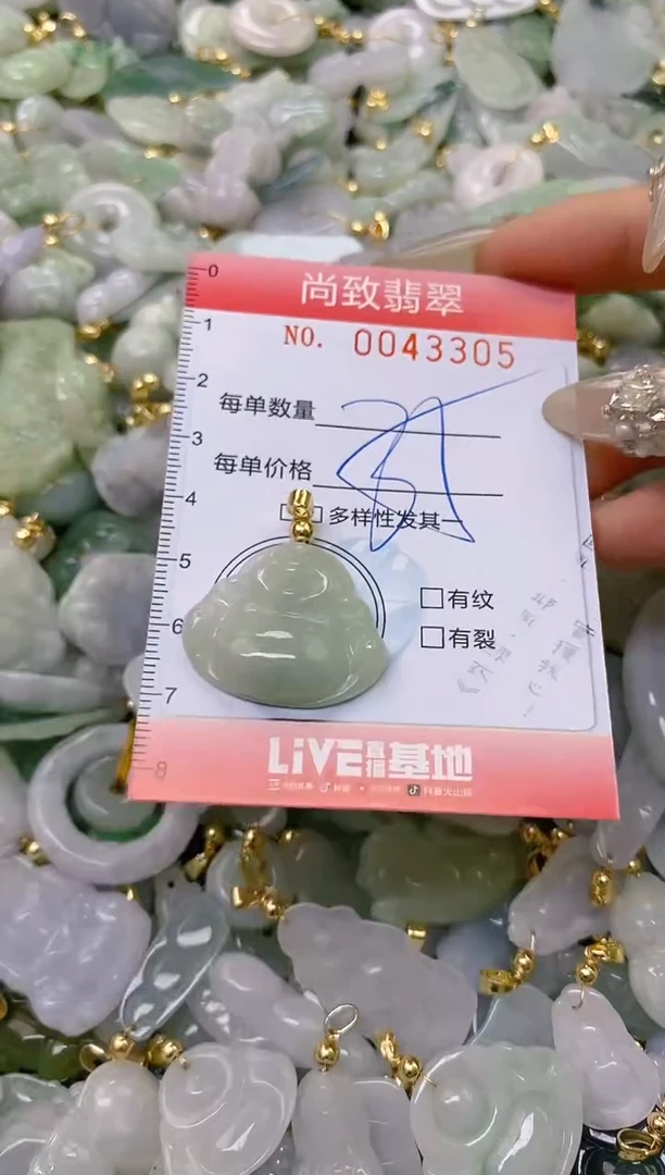【闪购商品】翡翠颈饰未镶嵌闪购0043305