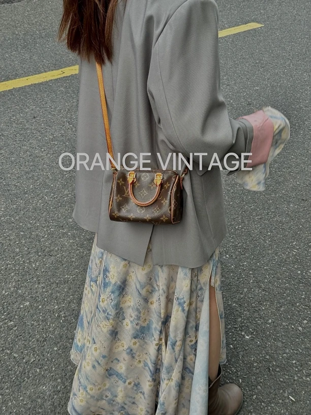 95新 LV speedy nano 18年手提单肩挎包