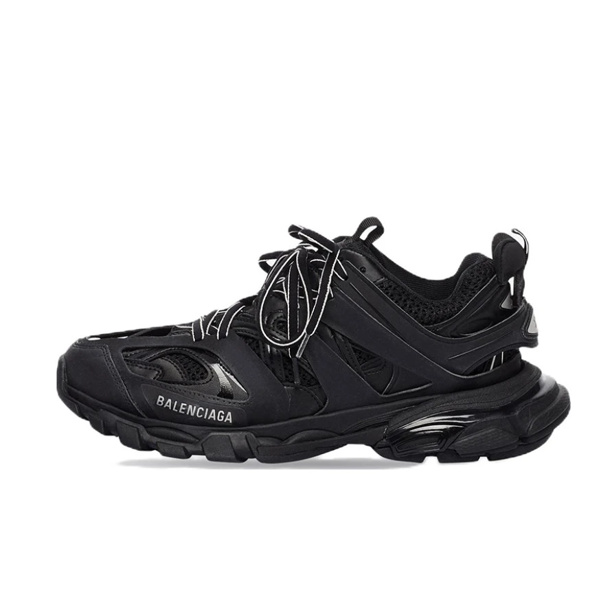 巴黎世家BalenciagaTrack1.0低帮休闲老爹鞋爆款黑色