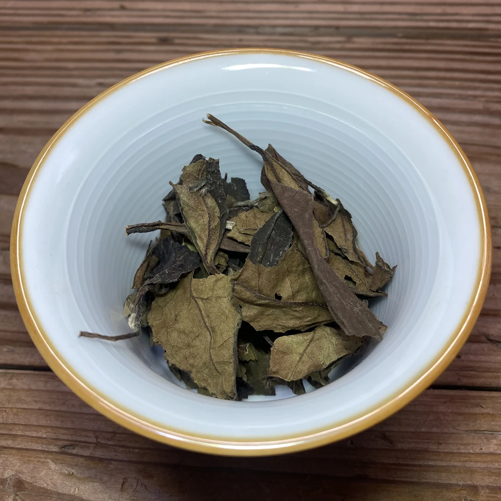 温师兄的茶2016荒野春寿眉药香老白茶磻溪高山传统日晒工艺