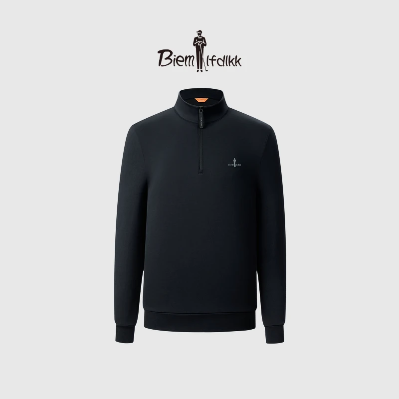 【BT_lithe云感科技】比音勒芬2024秋冬新款保暖长袖T恤男