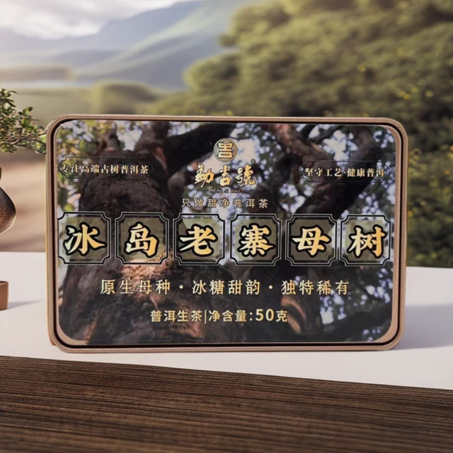 2023！冰岛老寨母树 普洱茶（生茶）散茶 50g盒装