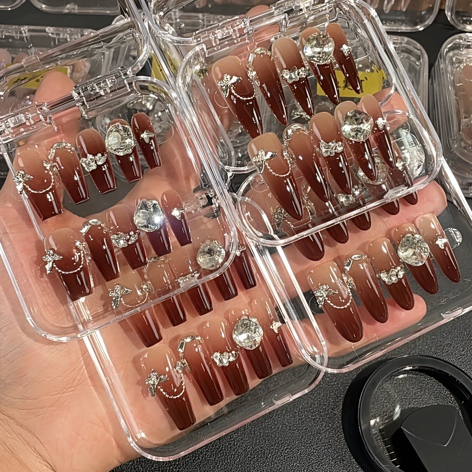 【美式拿铁】手工秋冬必备穿戴甲
