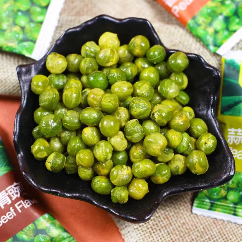 青豆蒜香烧烤香辣多口味香酥零食整箱酥脆青豌豆