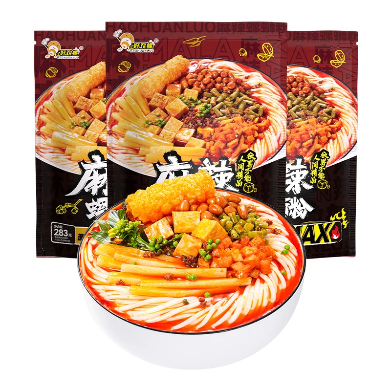 【好欢螺官方旗舰店】好欢螺新品麻辣螺蛳粉&麻辣素毛肚螺蛳粉