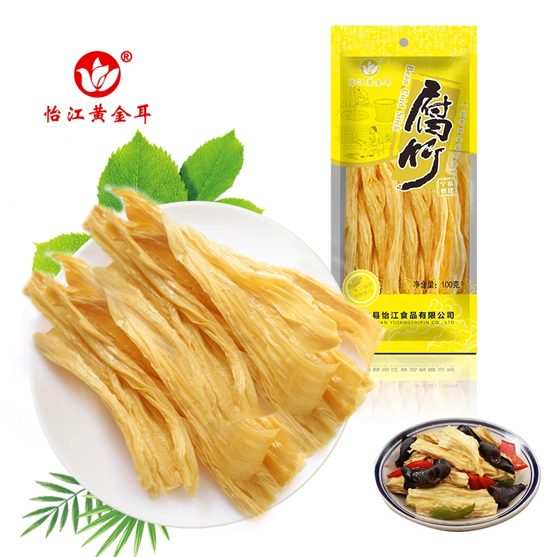 怡江黄金耳  腐竹干货100克*5袋黄豆腐竹农家传统手工精选豆腐皮