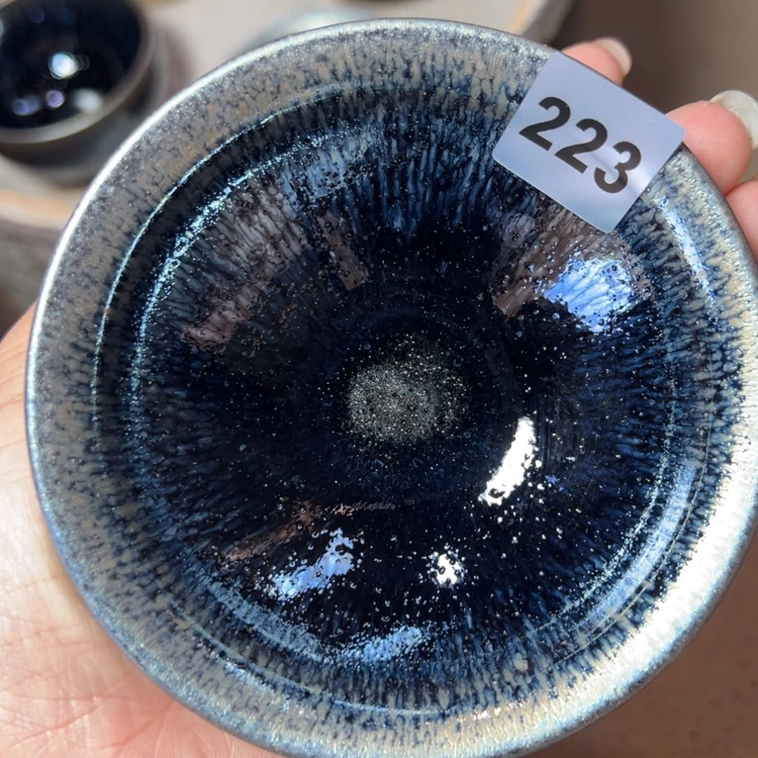 茶盏九月茶盏微瑕柴烧223