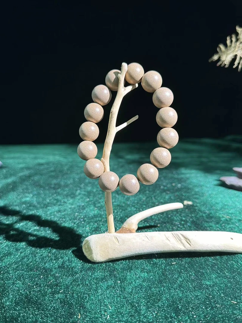 【九韵木语】非遗合香珠 碧云1.5单圈手串 文玩手串  HX75020