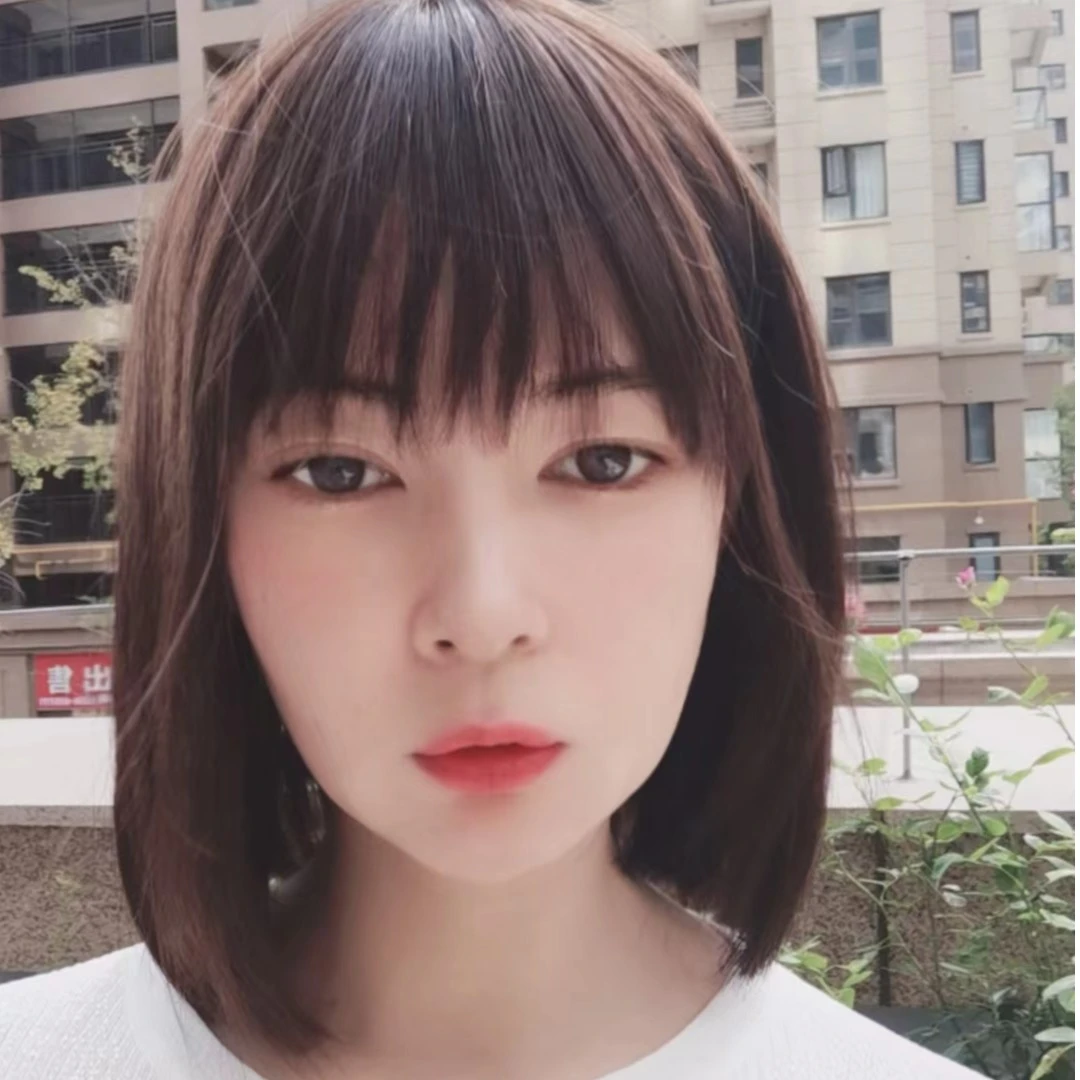 升级版大头皮-波波头真人发丝修颜减龄款32厘米