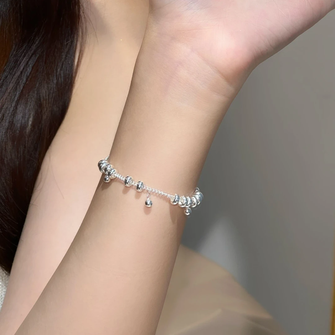 早兰 925银手链 【春酌手链】S925银手链时尚小众百搭精致ins