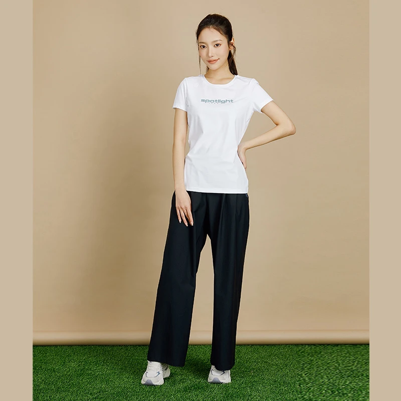 RAPIDO雳霹道春季女子Y2K基本款圆领短袖T恤CP3242A40