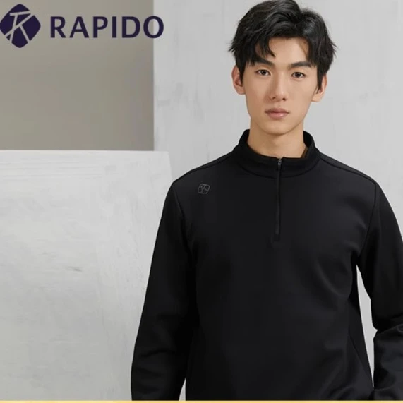 RAPIDO雳霹道秋冬新款男子运动休闲加绒POLO衫CN3941E01