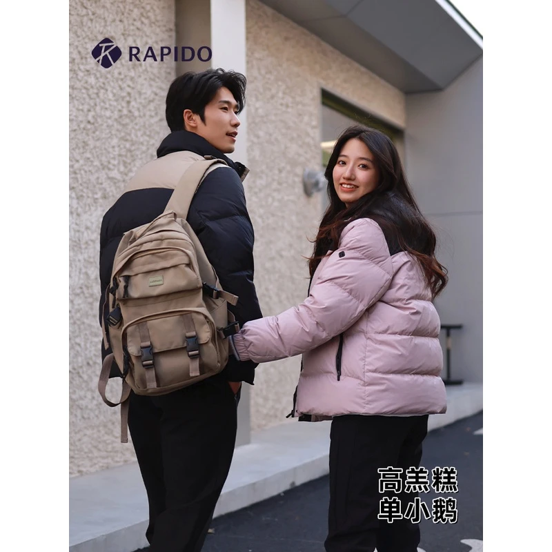 RAPIDO雳霹道宋佳同款新款女子户外风潮羽绒服保暖外套CP2X38O37