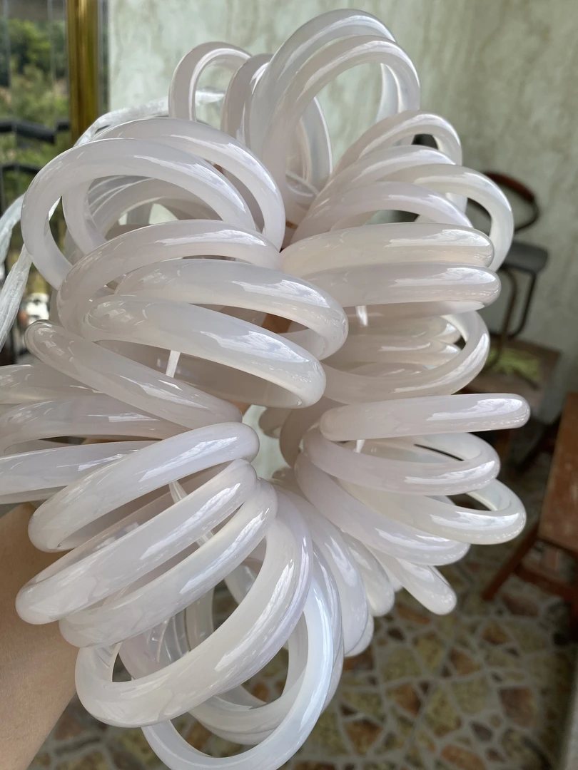 天然玛瑙玉髓手镯（玛瑙村批发直销）（直播间选订）