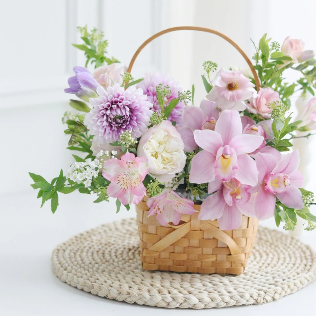 【1帮1】花艺日常可用花篮插花花店花束包花纸包花纸