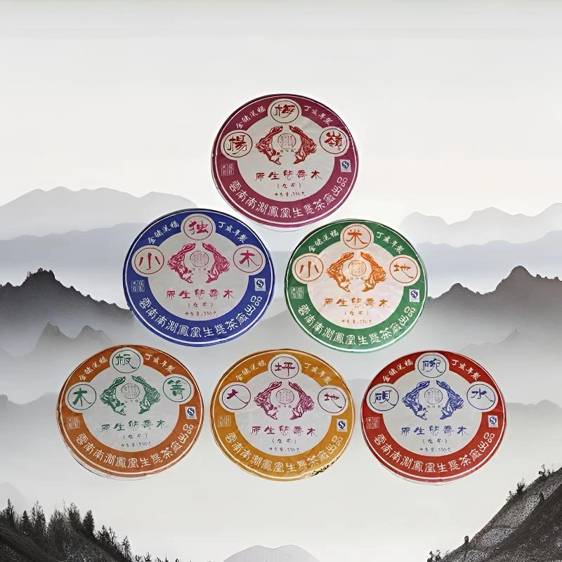 俊仲号2007年（六山乔木系列）生茶 昆明干仓