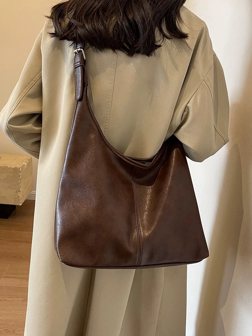 611-650 小众简约百搭休闲包包通勤单肩