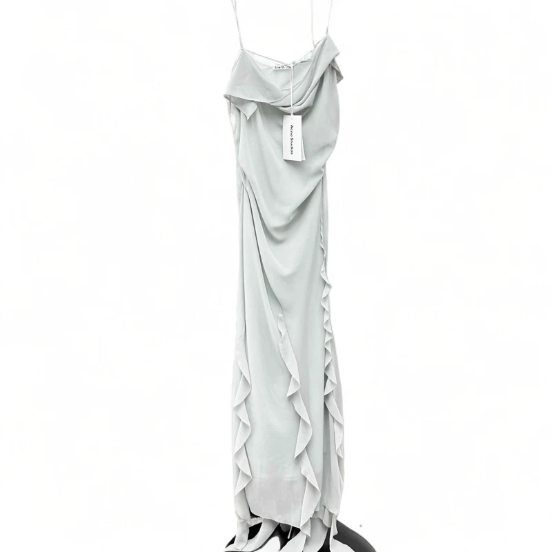 99新 AcneStudios Acne Studios 36码 浅蓝色 无袖 连衣裙 有内衬