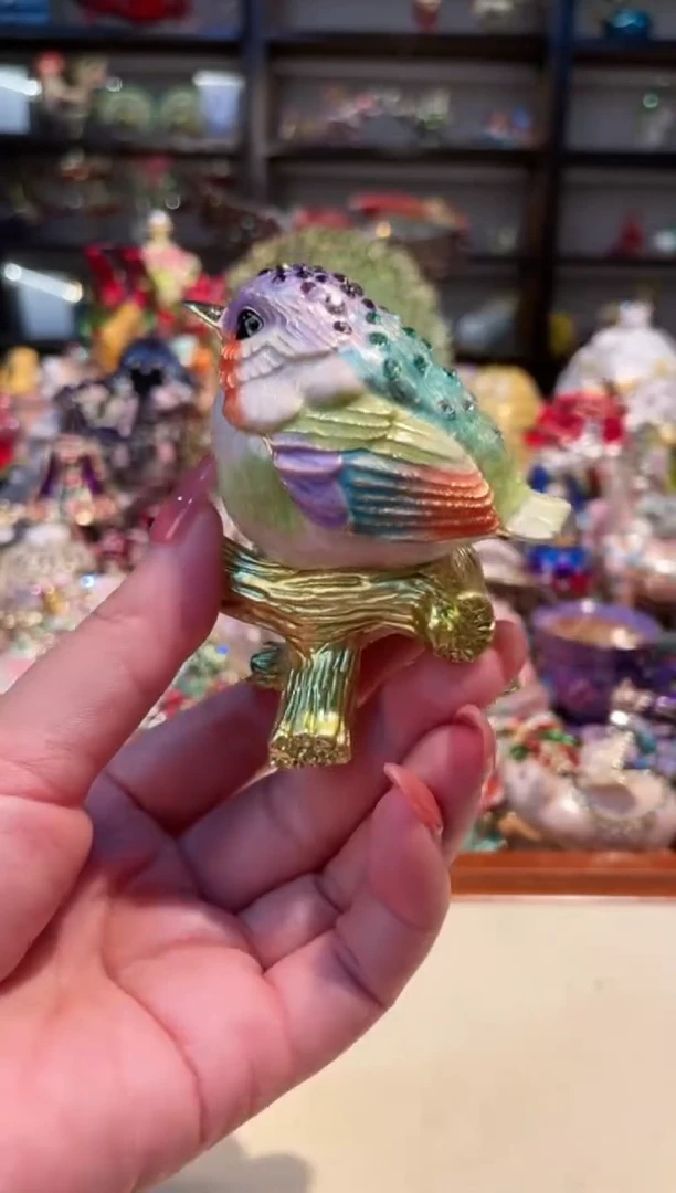 【闪购商品】精致珐琅彩首饰盒