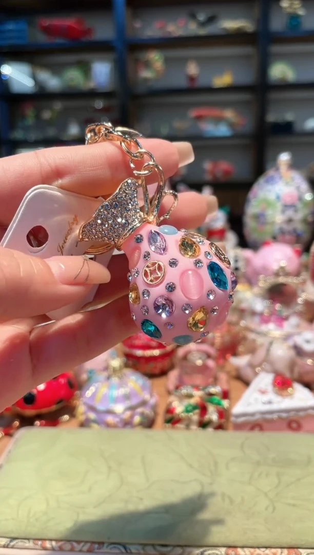 【闪购商品】 珐琅彩首饰收纳盒精致