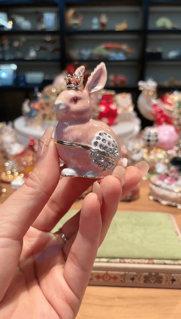 【闪购商品】 珐琅彩首饰收纳盒精致