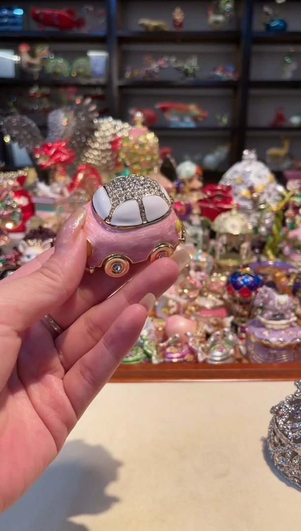 【闪购商品】珐琅彩首饰盒精致