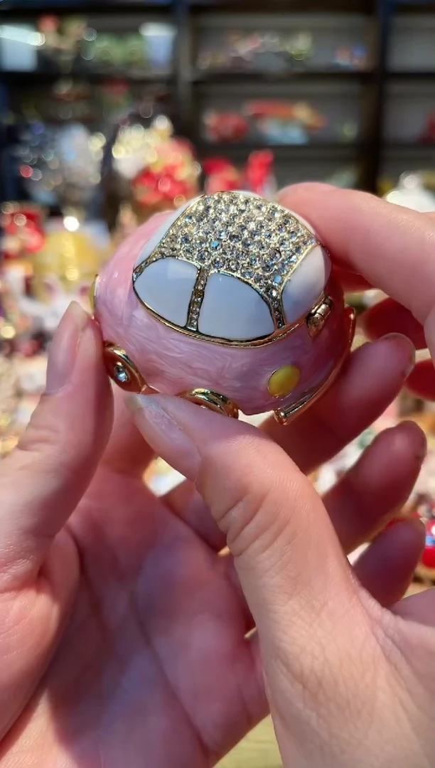 【闪购商品】精致珐琅彩首饰盒