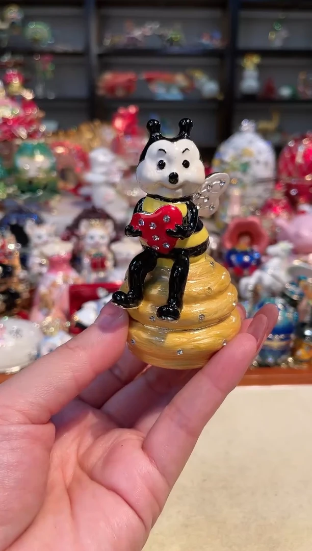 【闪购商品】精致珐琅彩首饰盒