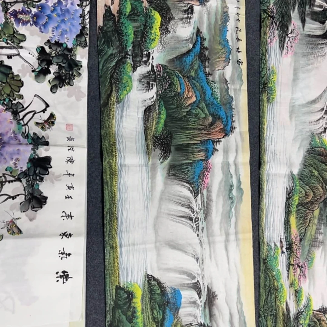 【闪购商品】绘画横副小八尺240×50