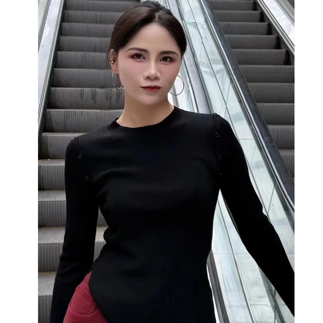 易缔媤造型款针织衫 D73423WP035