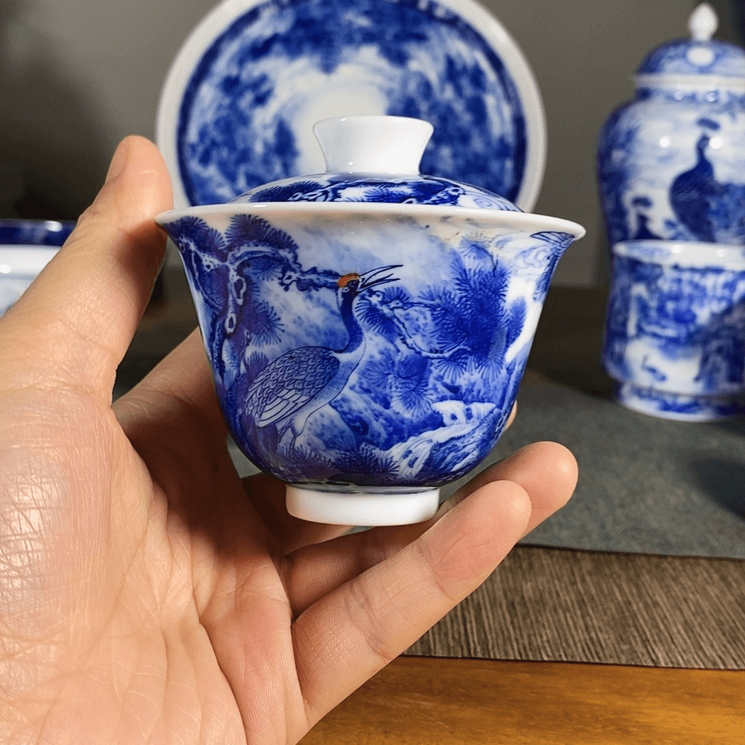 铭墨朗谷窑重工青花上新