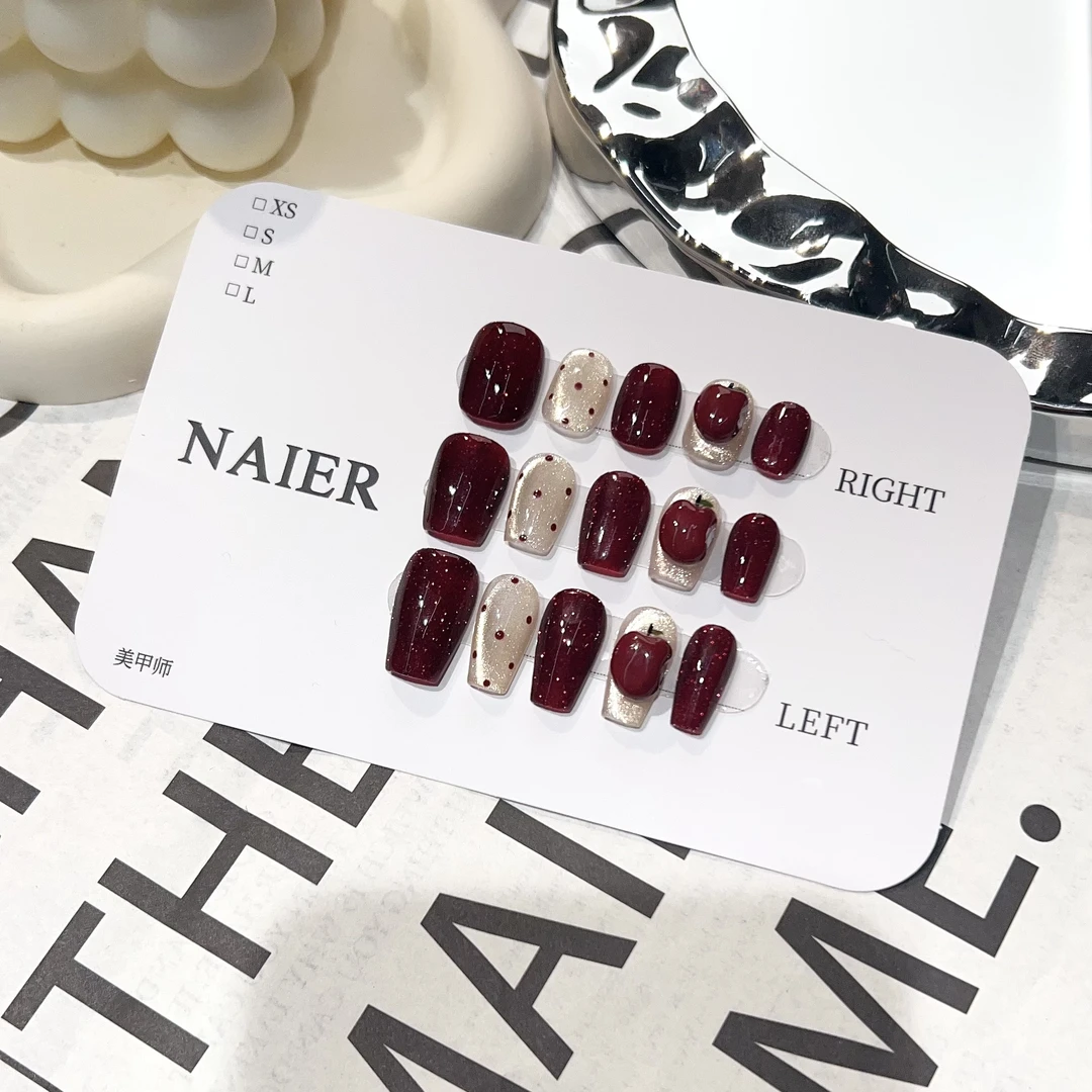 岁岁平安--茉莉Molly轻奢手工穿戴甲