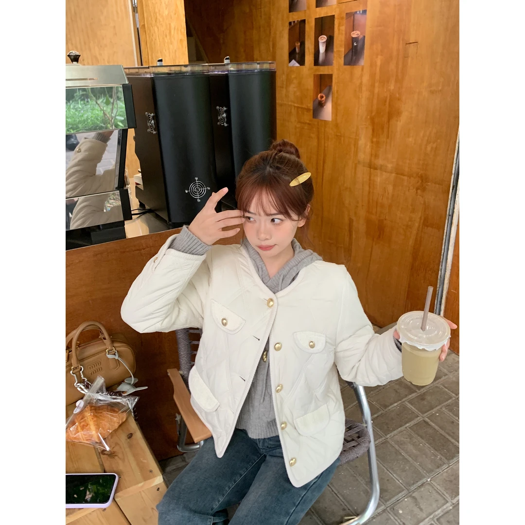 切糕自制【沦陷记忆】小个子冬季女休闲时尚新款棉服