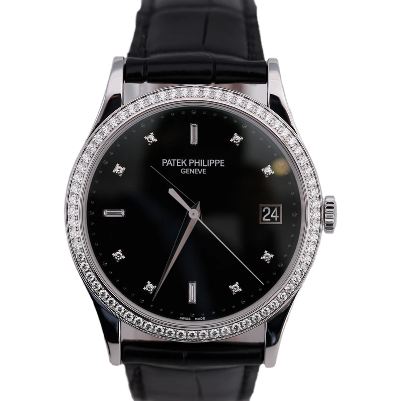 95新 Patek Philippe/百达翡丽 古典5297G白金原钻17年藏表家