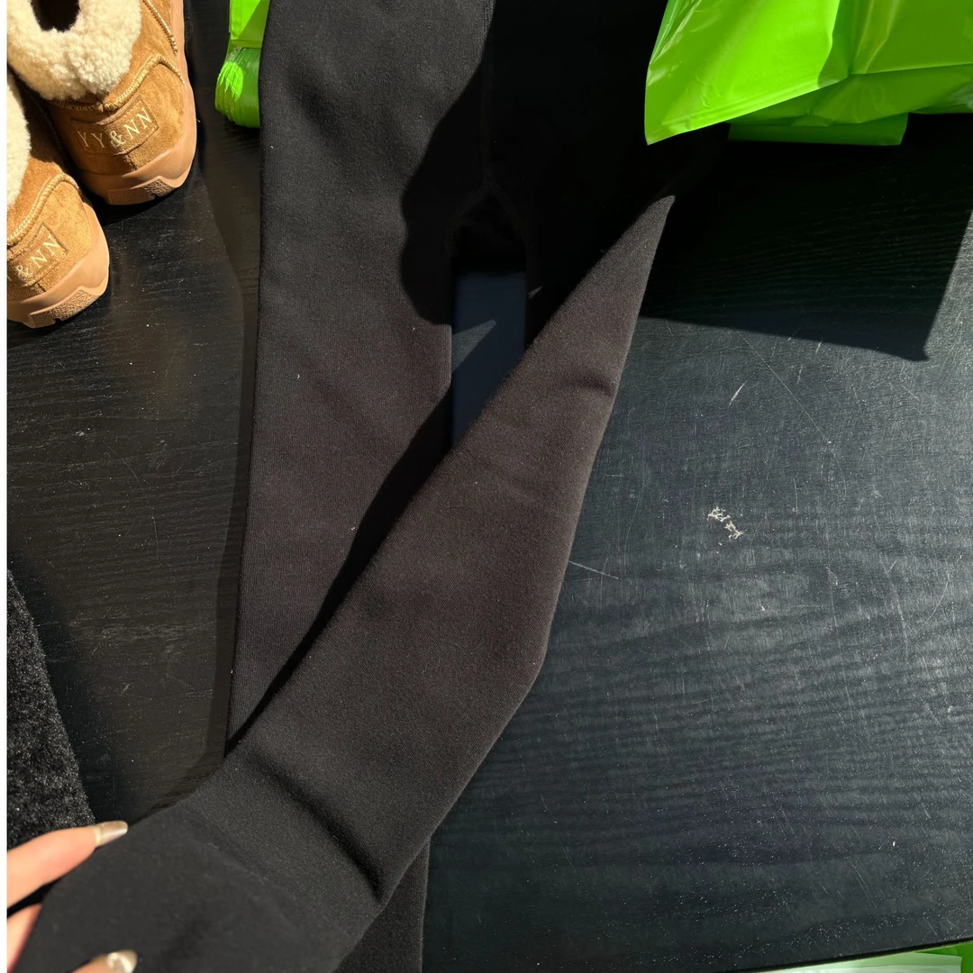 笑笑同款300克螺纹打底裤NO调NO换