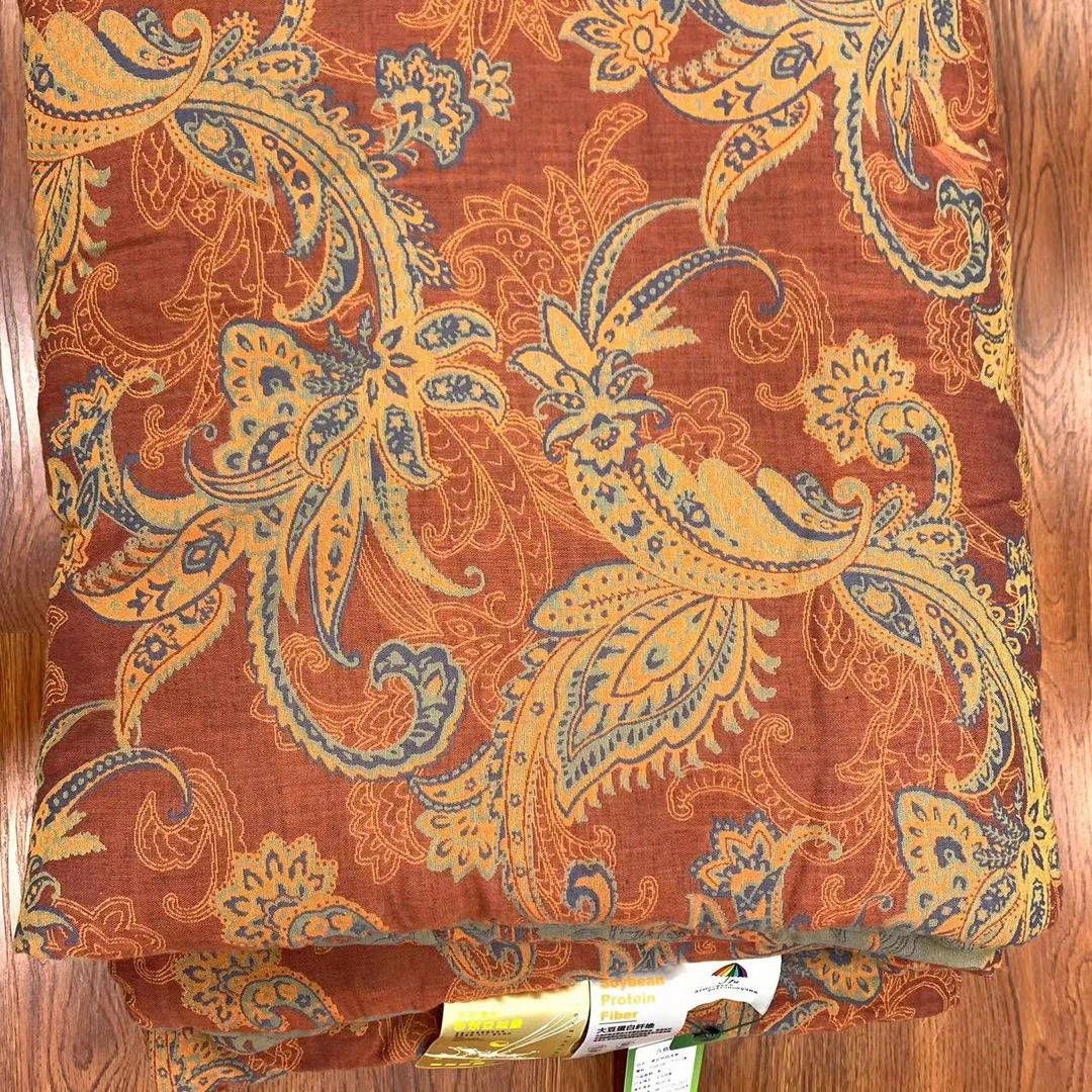 微瑕红色麦斯--150*200双层纱被子 4斤左右