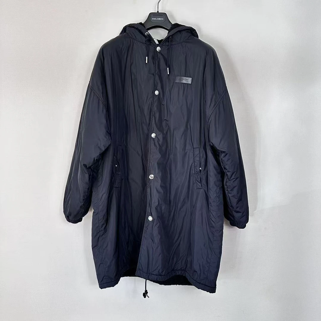 Givenchy/纪梵希印花长款棉服/52码/99新