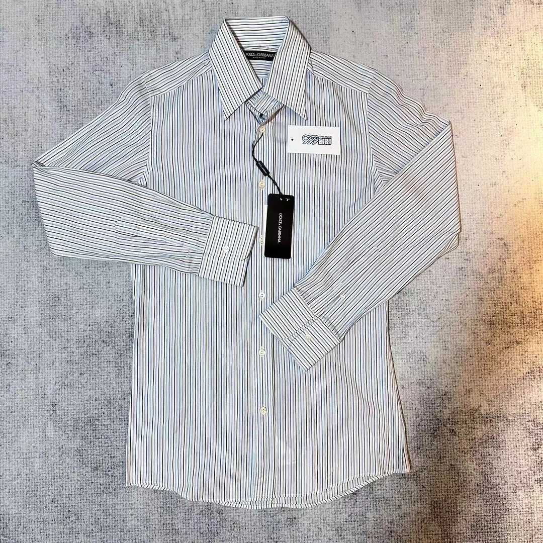 99新  DG/条纹衬衫/38码/非专柜原吊/99新