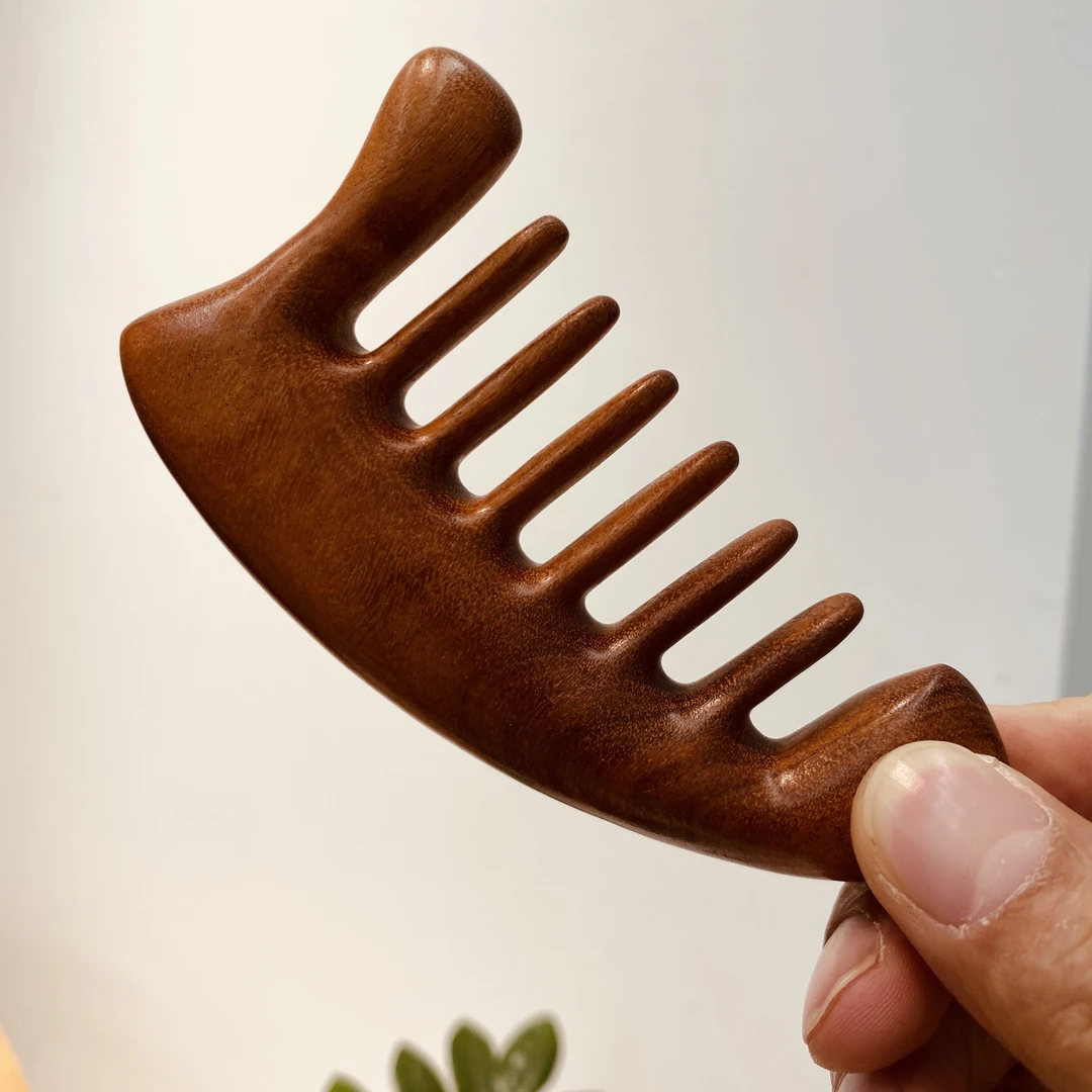 檀香三角梳子装饰11-6CM