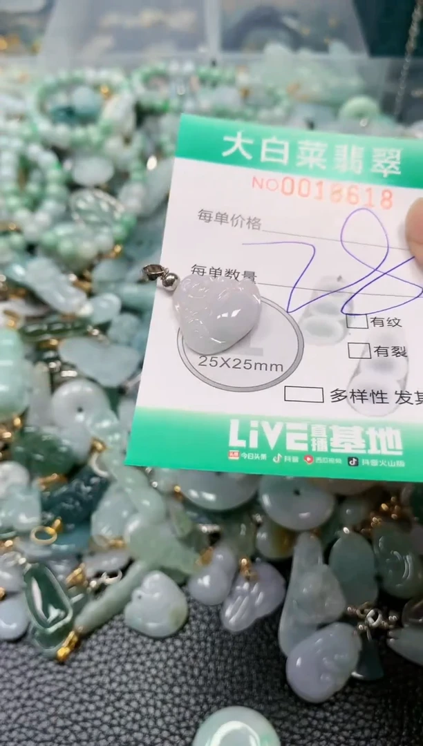 【闪购商品】翡翠颈饰未镶嵌闪购