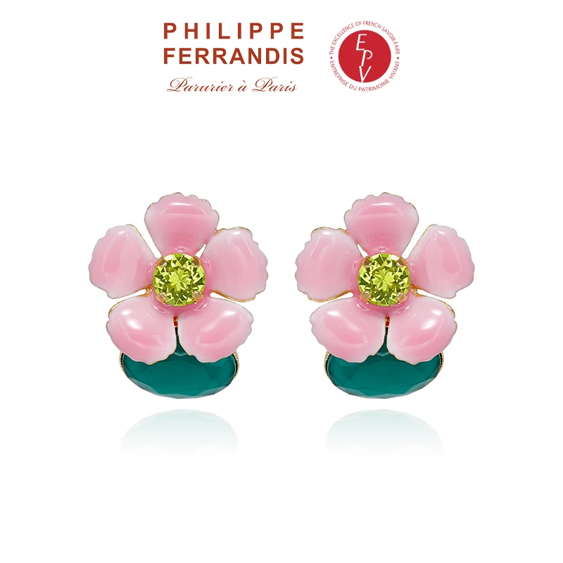 AZLOOK 耳环【法国进口】PhilippeFerrandis繁樱绽放耳环