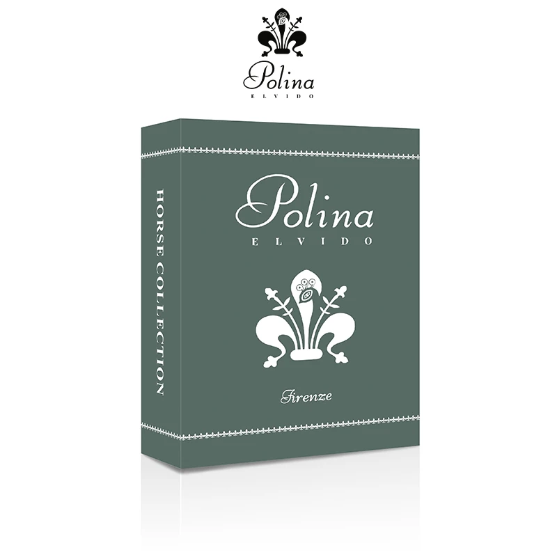 AZLOOK 首饰盒 【意大利品牌】POLINA ELVIDO 马骑士首饰书本盒