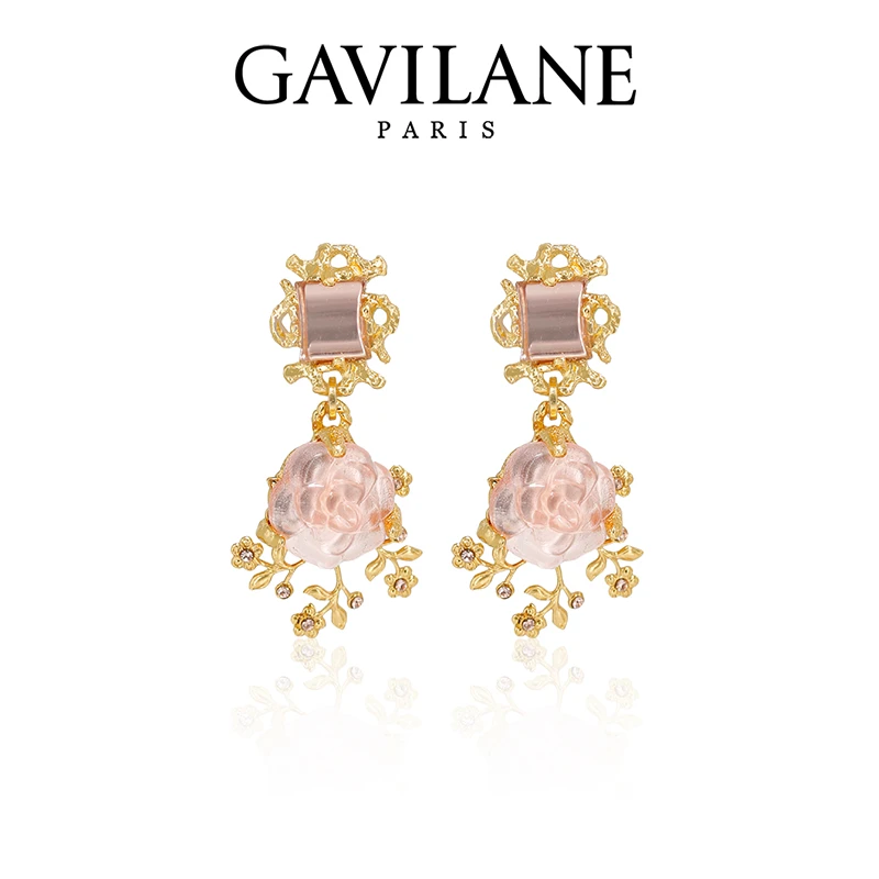 AZLOOK 铜合金项链 【法国进口】GAVILANE 花神的凯旋耳环