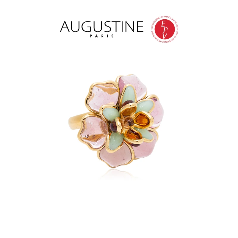 AZLOOK 戒指 【法国进口】AUGUSTINE 百年古法琉璃戒指