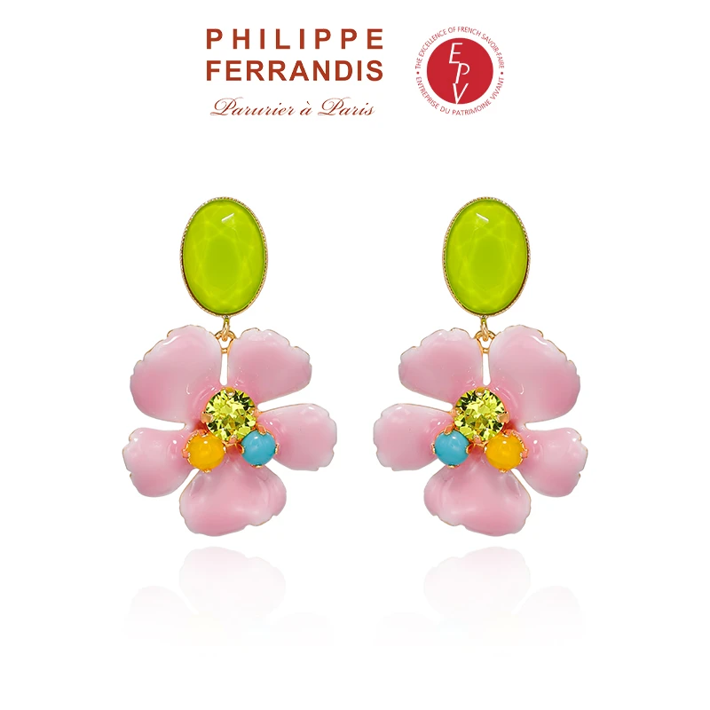 AZLOOK 耳环【法国进口】Philippe Ferrandis繁樱绽放耳环